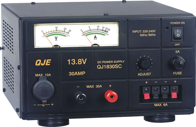 Блок питания QJE QJ1820SC (15 / 20А, трансформаторный, регулируемый 1,5-15V)